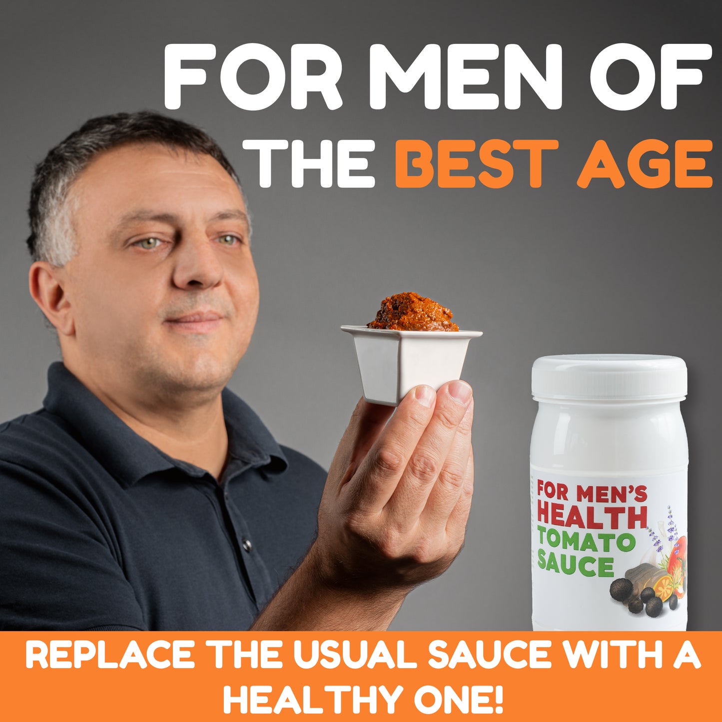 FOR MEN S HEALTH TOMATO SAUCE 100% Natural Complex  350g