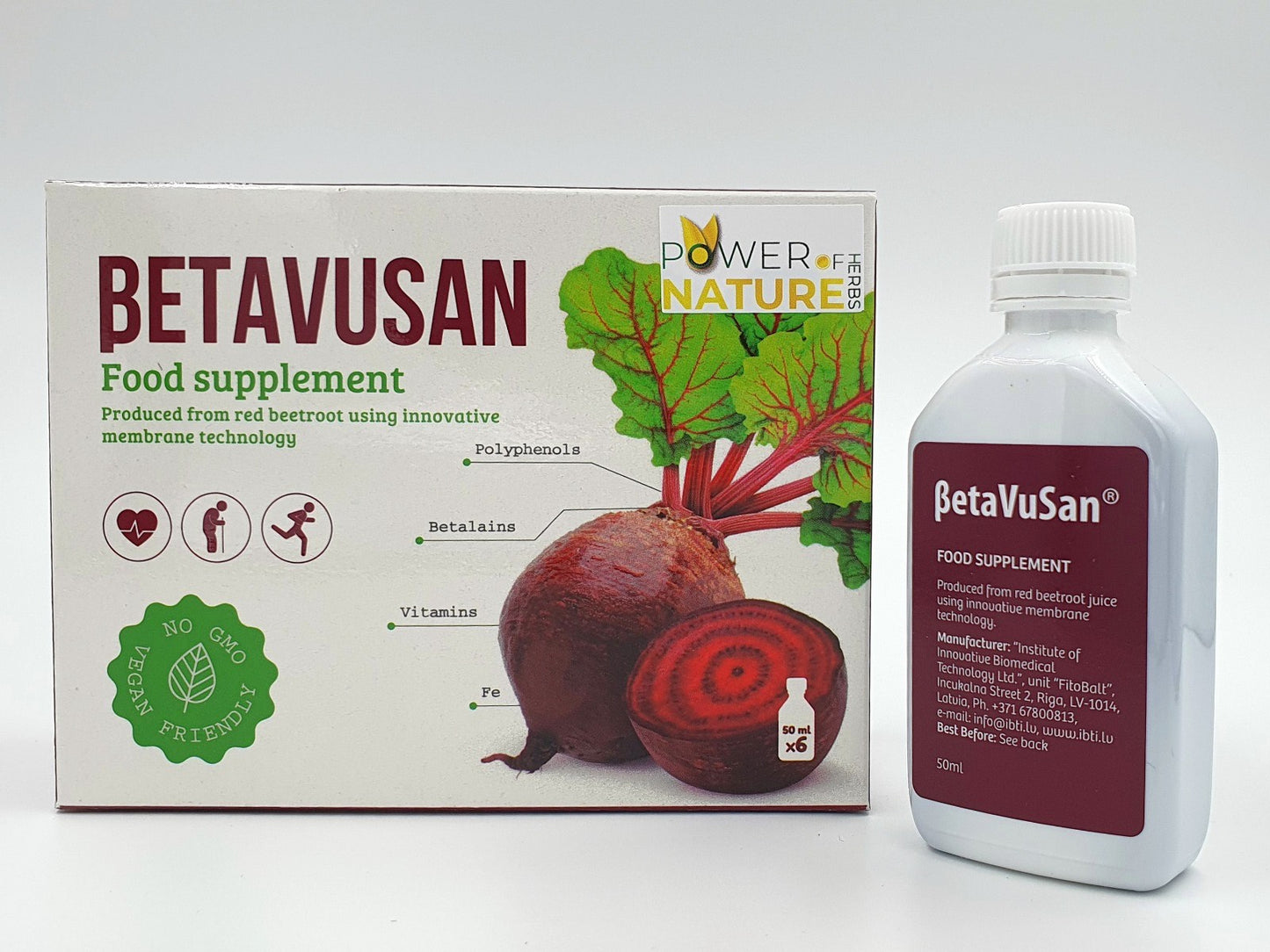 BETAVUSAN RED BEETROOT 6*50ml