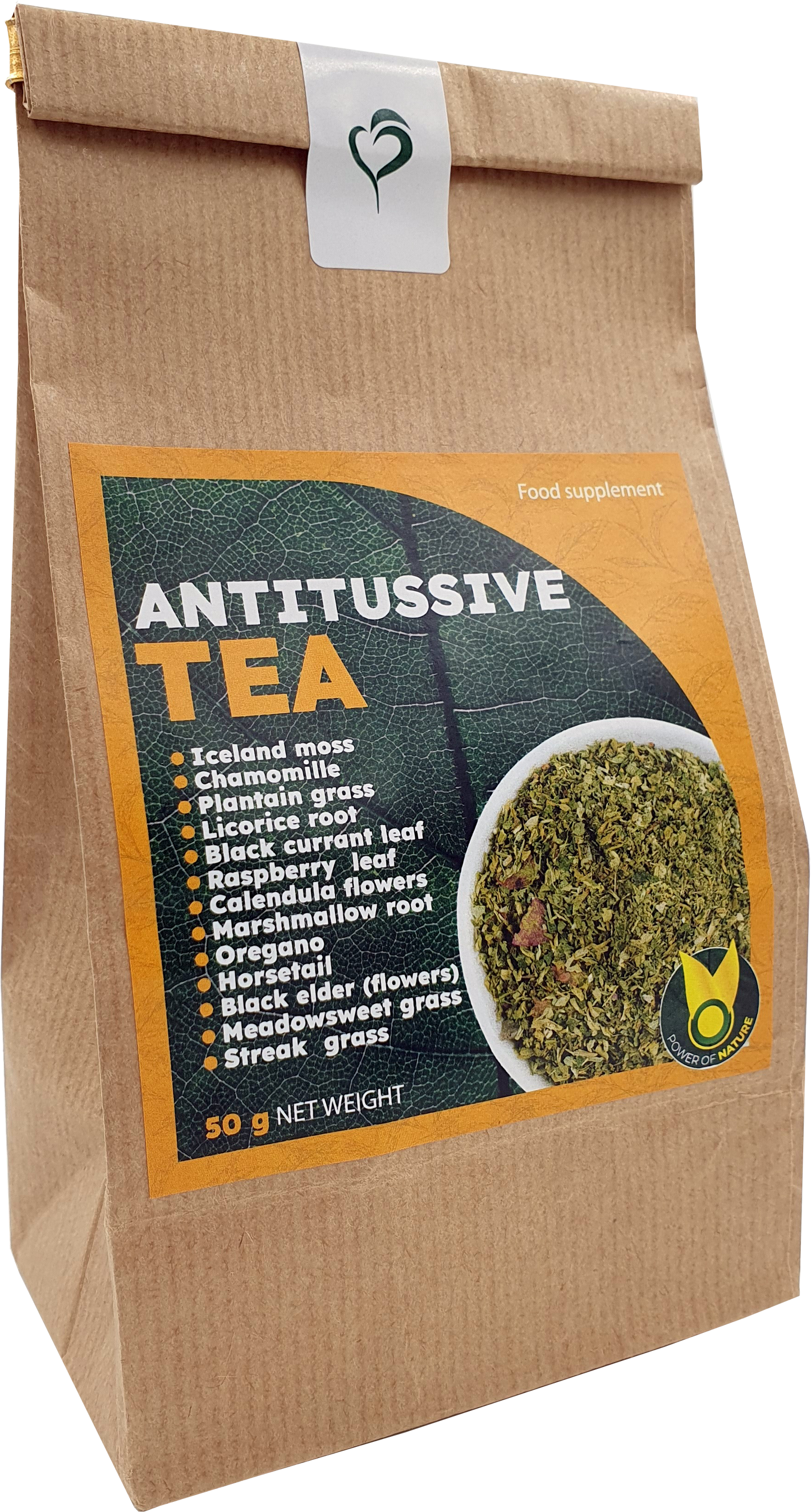 ANTITUSSIVE TEA  High-Quality blend of medicinal herbs