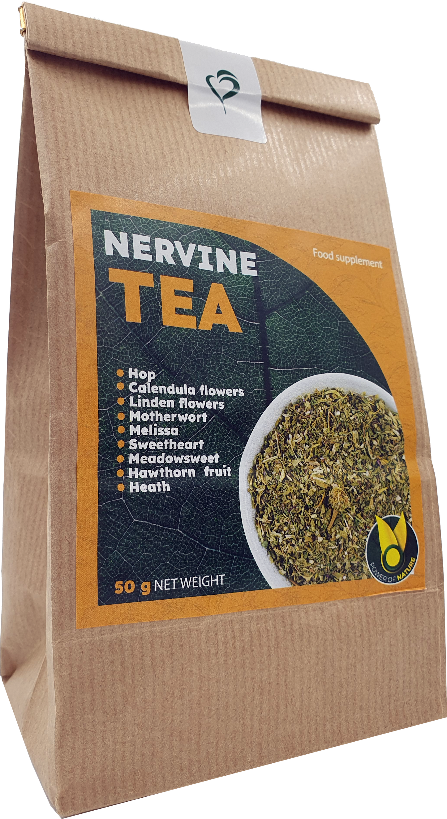 NERVINE TEA High-Quality blend of medicinal herbs